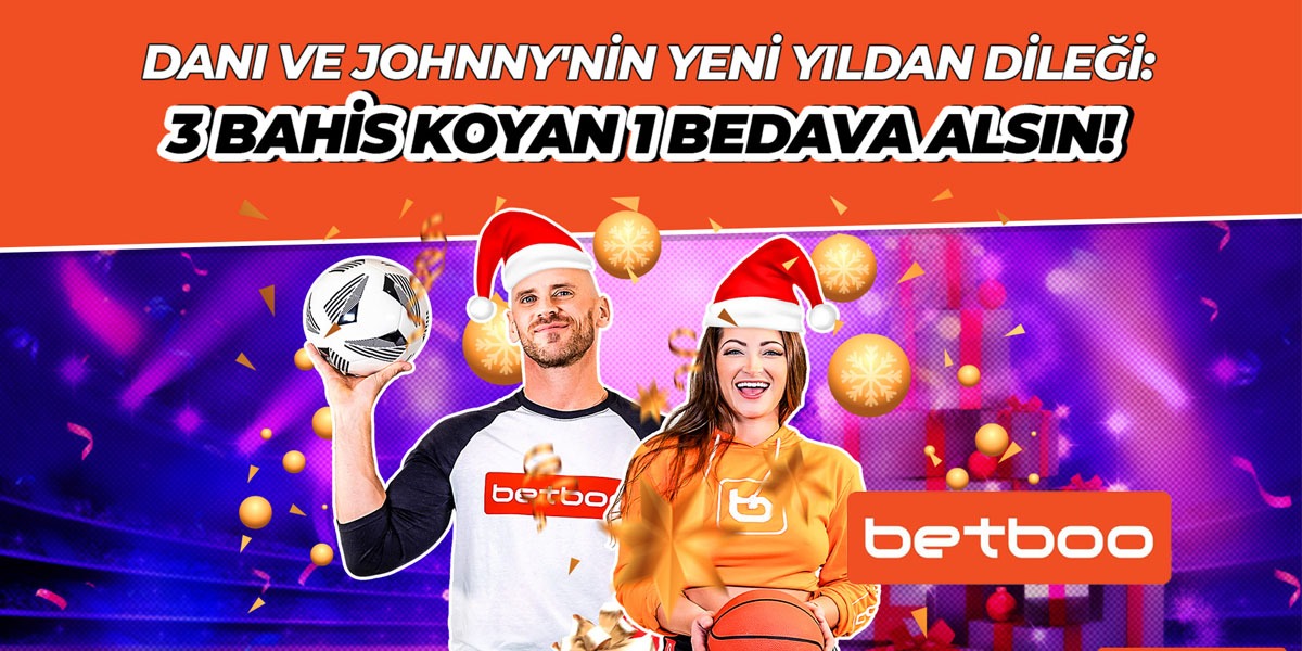 Betboo Yılbaşı Bedava Bahis, Betboo Yeni Yıl Bonusu