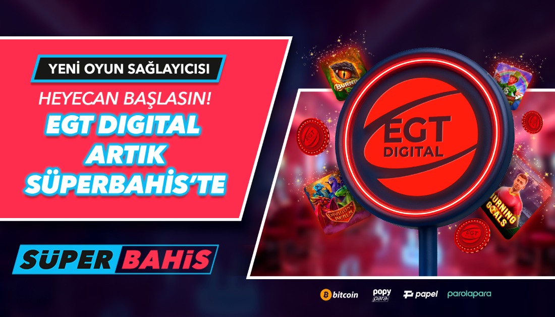 Süperbahis EGT Slot Türkiye, En İyi EGT Oyunları Süperbahis'te!